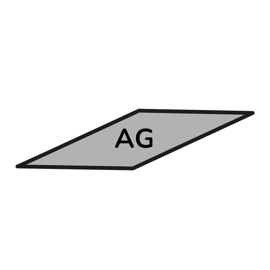 Aluveneta LO315003000 Lamiere preossidate argento - PVC un lato 10 MC
