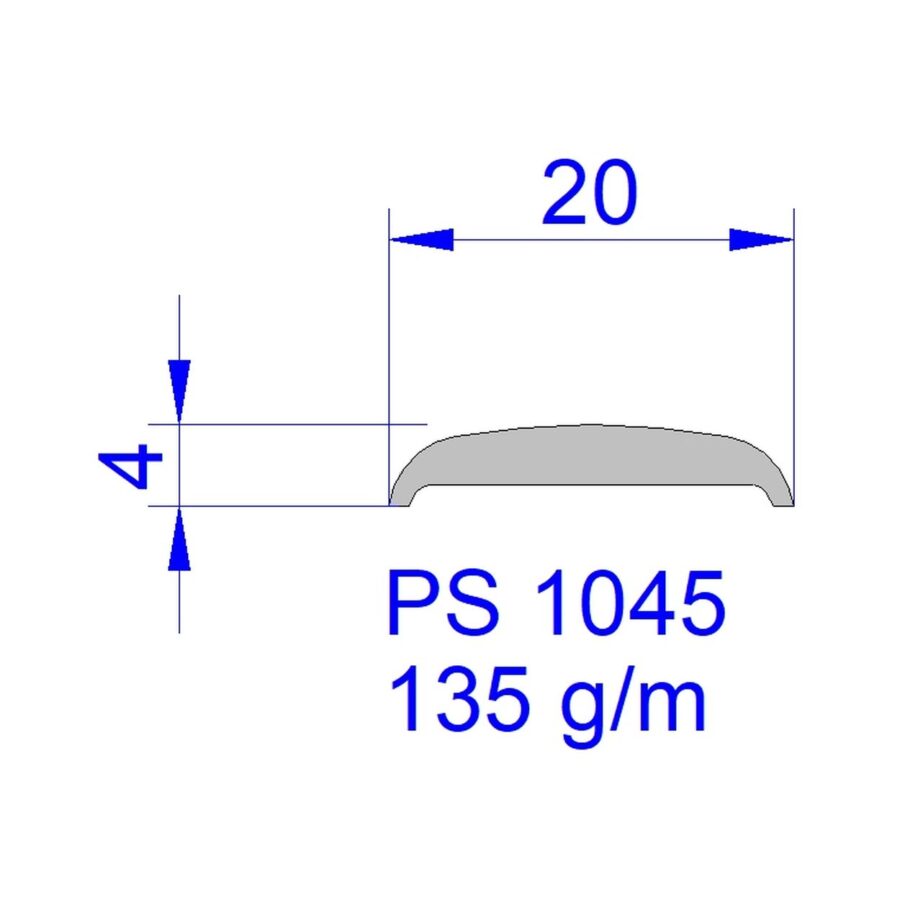 Aluveneta PS1045 Profili di finitura e fasce