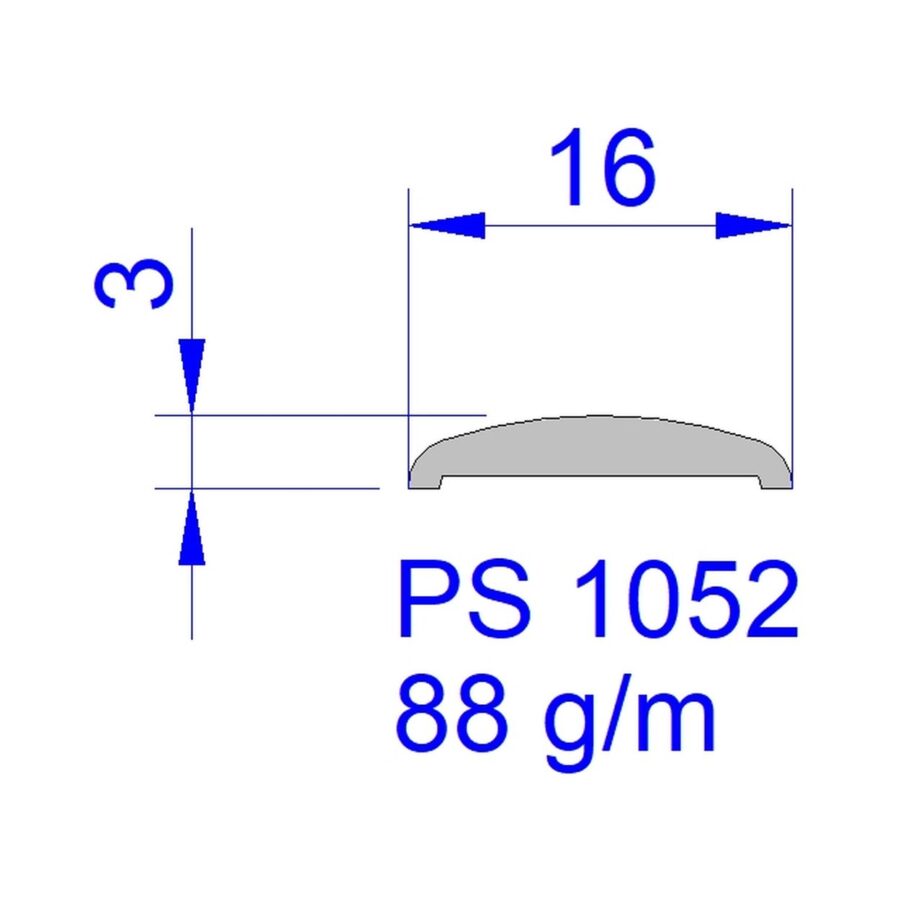 Aluveneta PS1052 Profili di finitura e fasce