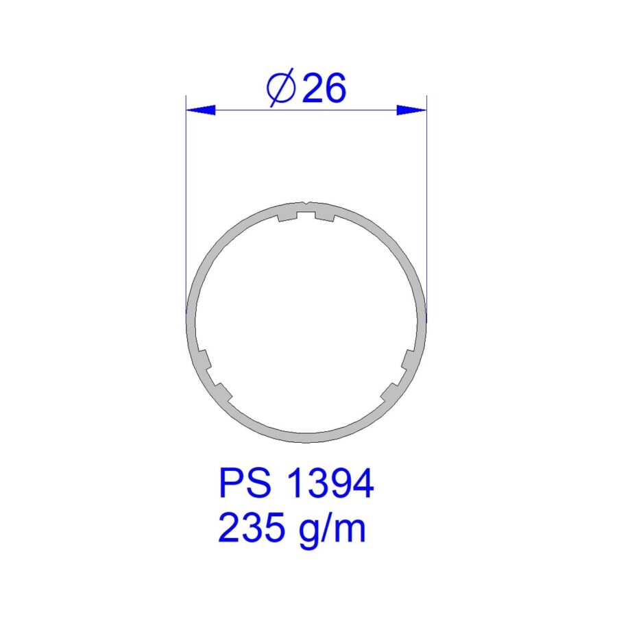 Aluveneta PS1394 Profili per rulli