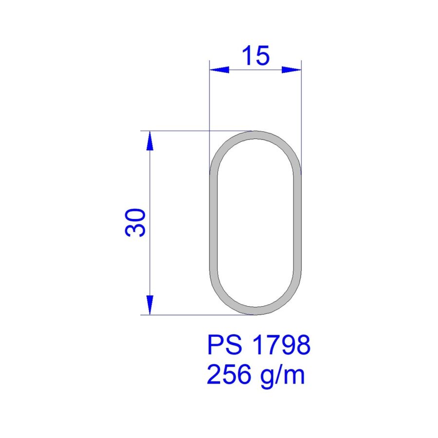 Aluveneta PS1798 Profili tubolari speciali