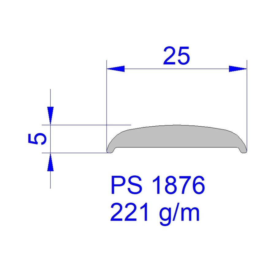 Aluveneta PS1876 Profili di finitura e fasce