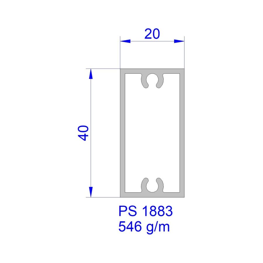 Aluveneta PS1883 Profili tubolari speciali