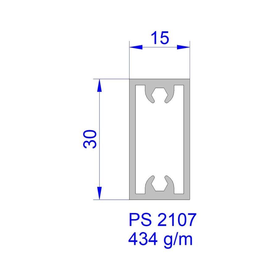 Aluveneta PS2107 Profili tubolari speciali