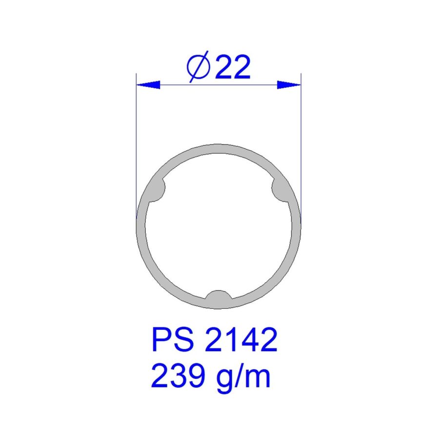 Aluveneta PS2142 Profili per rulli
