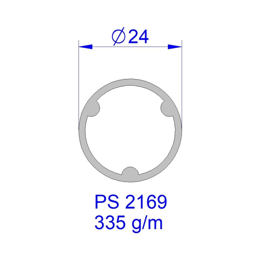 Aluveneta PS2169 Profili per rulli