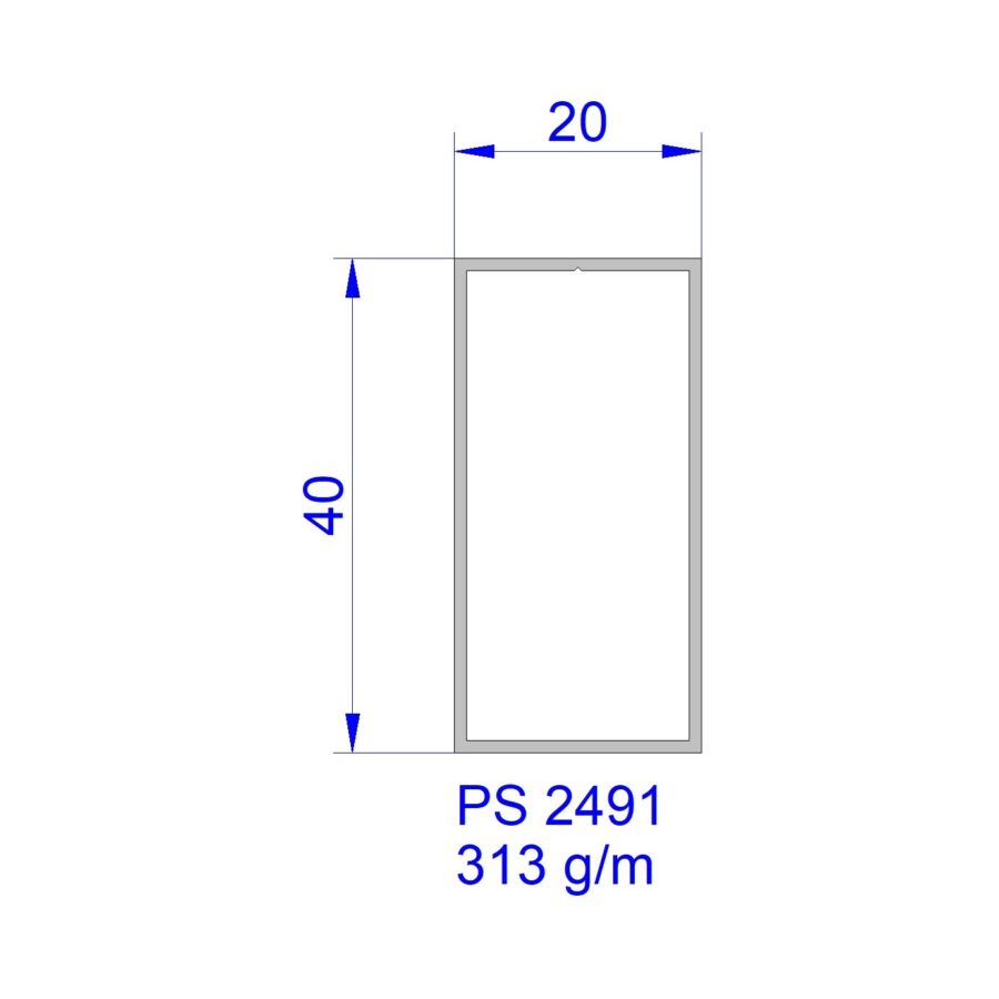 Aluveneta PS2491 Profili tubolari speciali