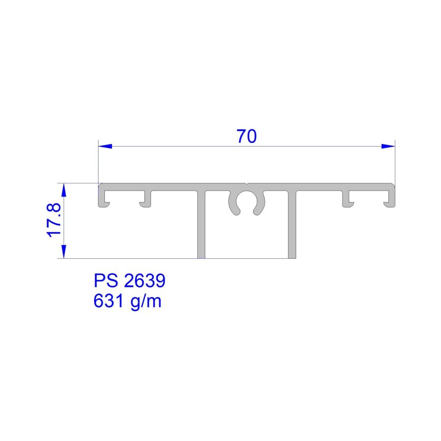 Aluveneta PS2639 Profili per centine