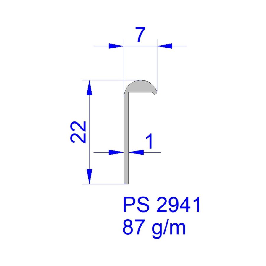 Aluveneta PS2941 Profili di finitura e fasce