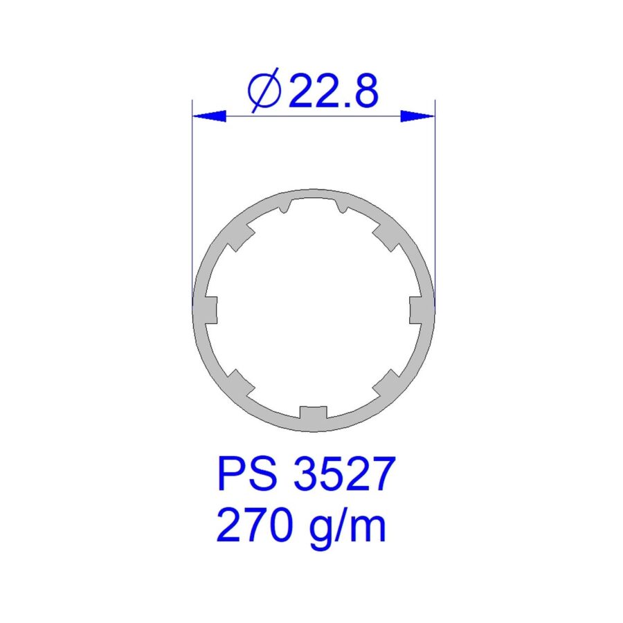 Aluveneta PS3527 Profili per rulli