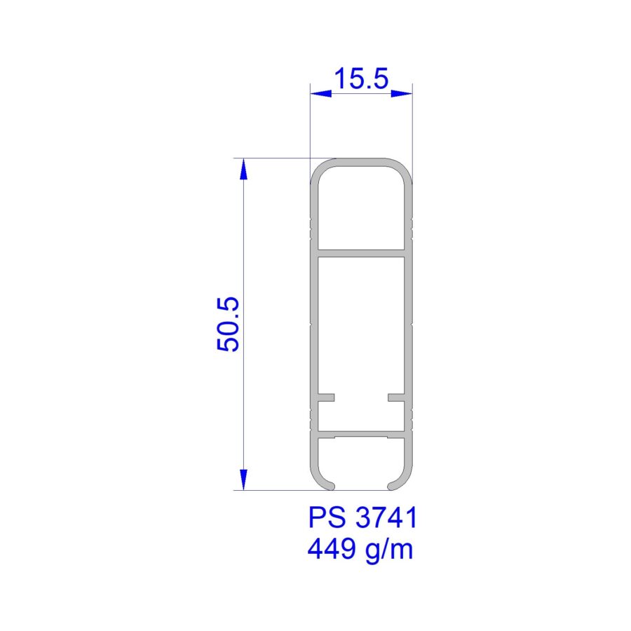 Aluveneta PS3741 Profili per cappottine