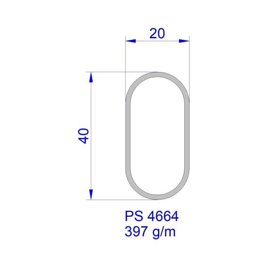 Aluveneta PS4664 Profili tubolari speciali