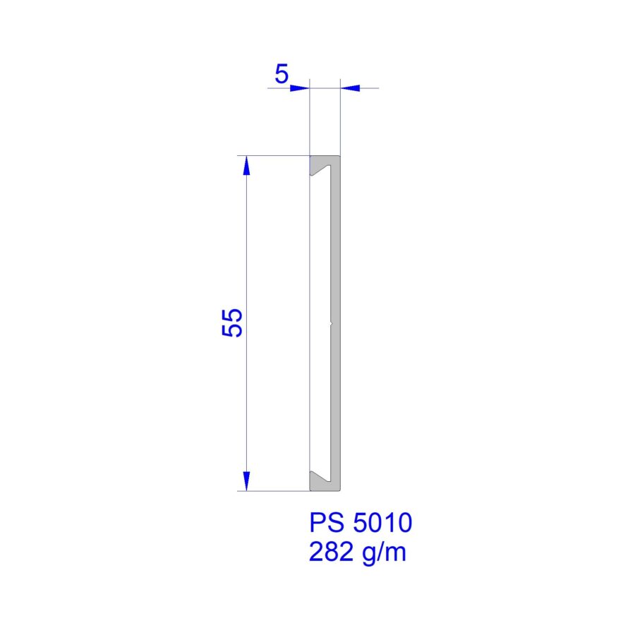 Aluveneta PS5010 Profili per battiscopa
