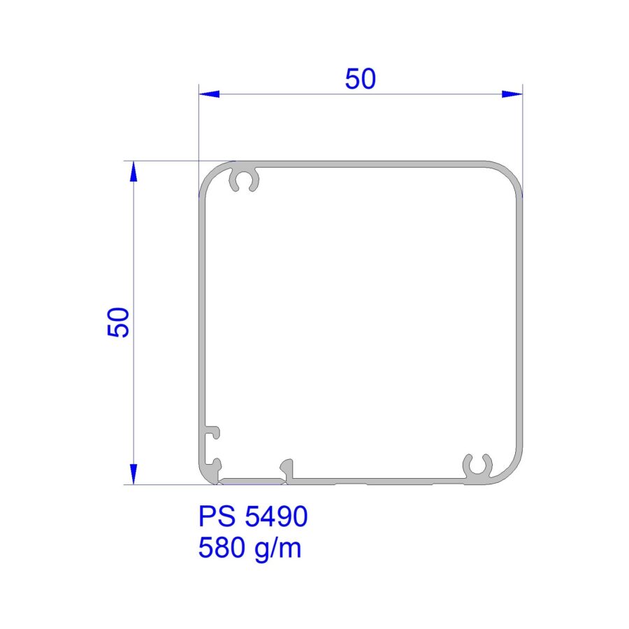 Aluveneta PS5490 Profili per cassonetti