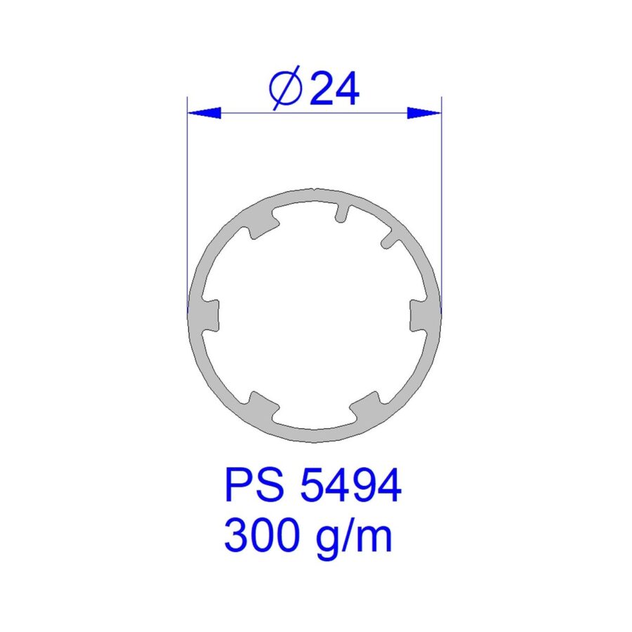Aluveneta PS5494 Profili per rulli