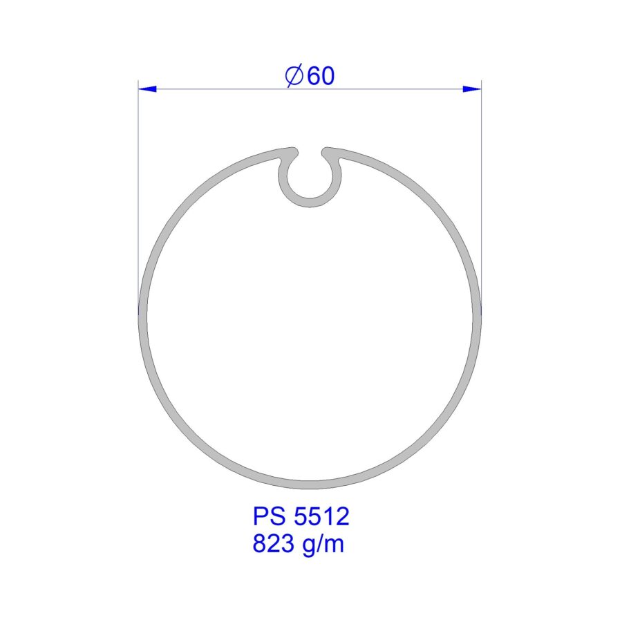 Aluveneta PS5512 Profili rulli avvolgitori