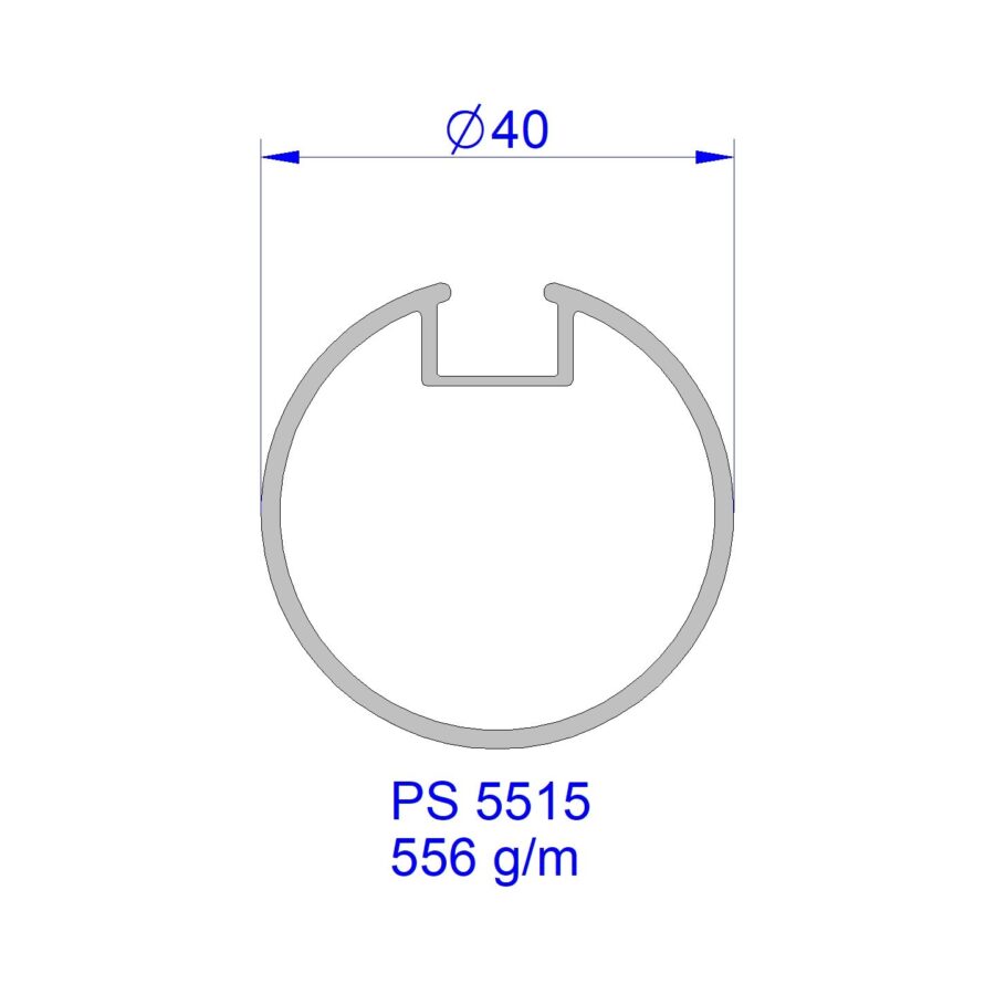 Aluveneta PS5515 Profili rulli avvolgitori