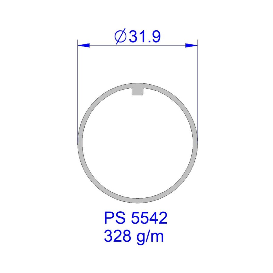 Aluveneta PS5542 Profili per rulli