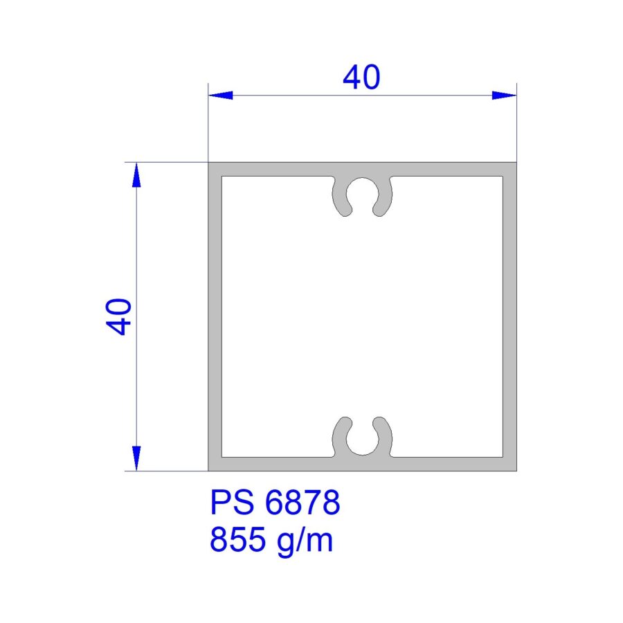 Aluveneta PS6878 Profili tubolari speciali