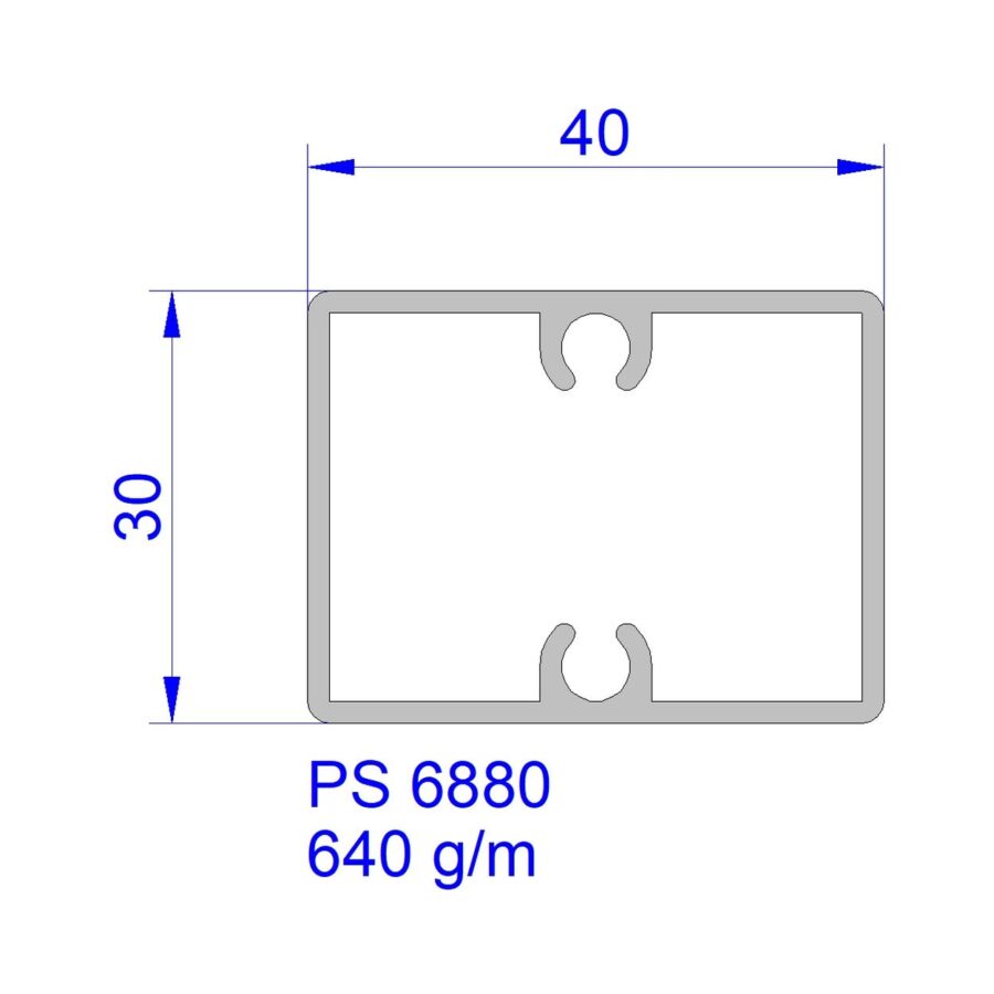 Aluveneta PS6880 Profili tubolari speciali
