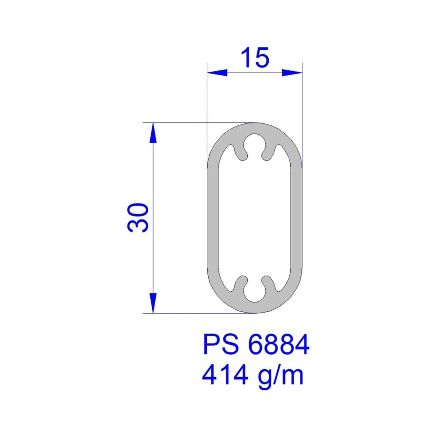 Aluveneta PS6884 Profili tubolari speciali