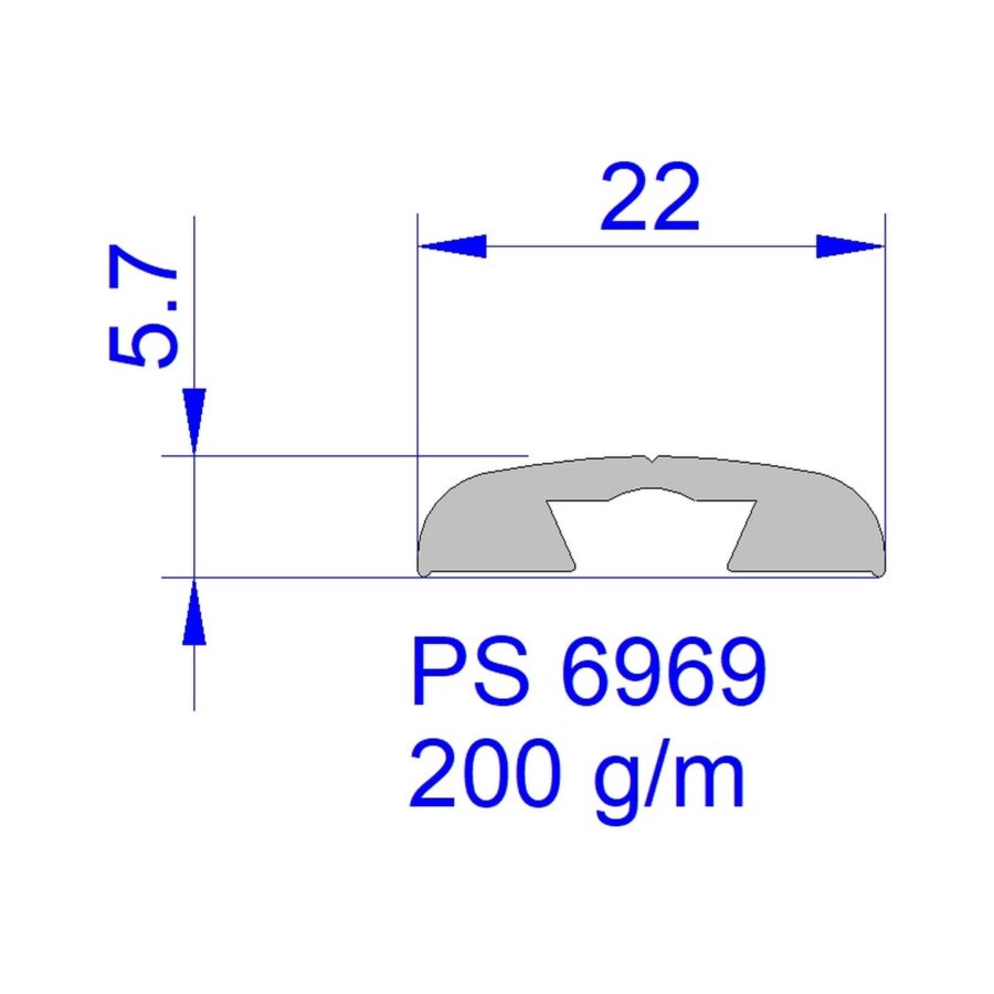 Aluveneta PS6969 Profili di finitura e fasce